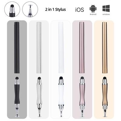 2-in-1-Eingabestift für Universal-Zeichentablett, kapazitiver Bildschirm-Touch-Stift für Tablet, Mobil, Android, iOS, Samsung-Zubehör