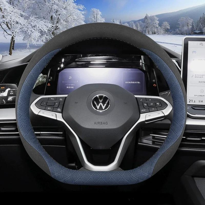 Ādas automašīnas stūres rata pārvalks priekš