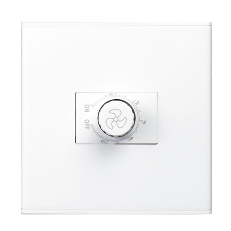 

Тип 86 Стельовий Універсальний Вентилятор Регулювання Безступінчастий Регулятор Швидкості 15Вт-200Вт Вимикач Вентилятора Настінна панель 220В Білий контролер регулятор 220V