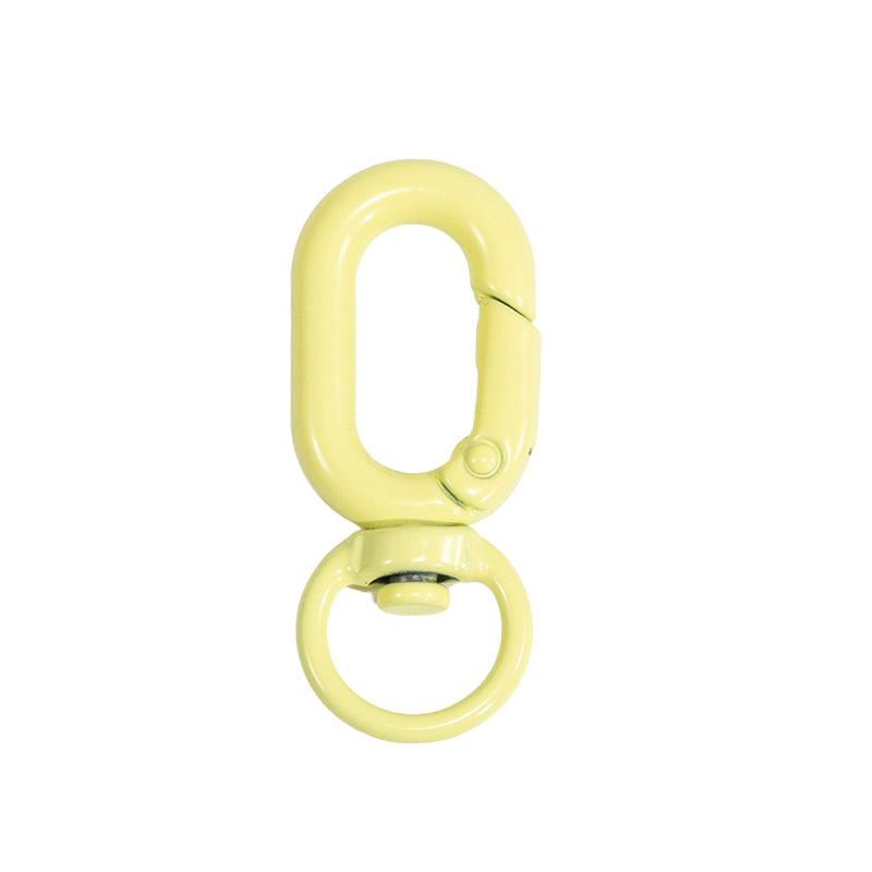 5pcs Colorful Metal Lobster Claw Clasps Swivel Lanyards Trigger Strap with Key Ring DIY Accessories for Bag Key Chains Connector