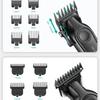 New Original VGR Professional Home Hair Clippers Rechargeable Hair Trimmer Metal Body Haircut Machine DLC Blade Clippers for Man V-197 V-995 A Set