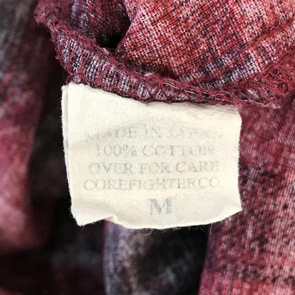 Made In Japan / Corefighter / Long Sleeve Flannel Work Shirt [Men's S / Red Check] 90s? Vintage / Tops / Shirts