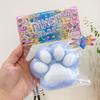 Large Cute Plush Cat Claw Squishy Fidget Toy Slow Rebound Stress Relief Toy Pinch Decompression Cat Paw Soft Squeeze Toys Gifts