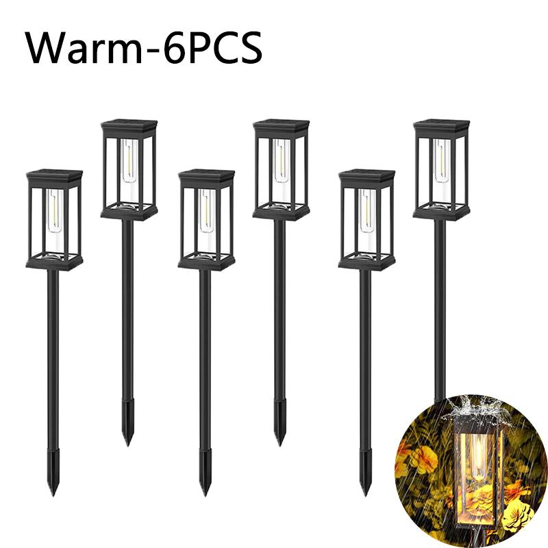 Solar Tungsten Lawn Light Outdoor LED Tungsten Light Outdoor Waterproof Ground Plug Light Solar Lawn Light