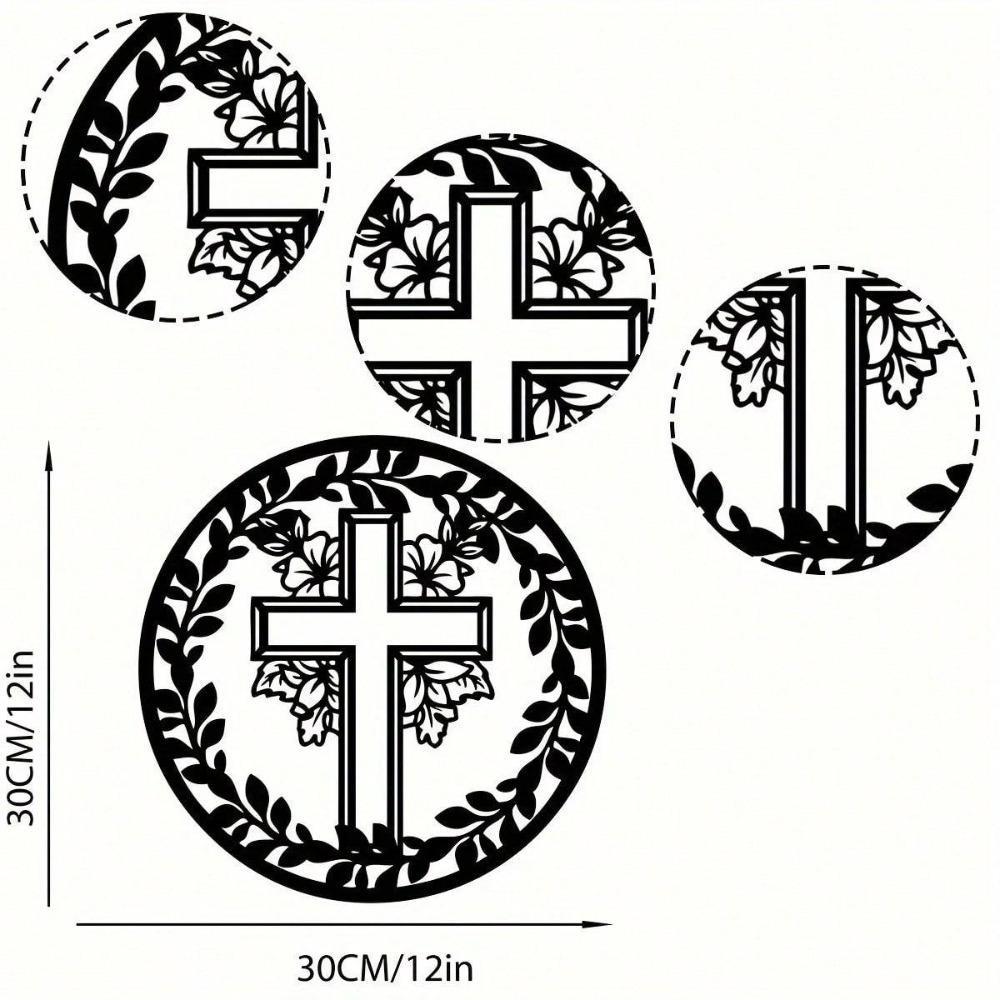 Металлическое Настенное Искусство Кованое Железо Домашний Декор Праздничный Подарок на Рождество Пасху