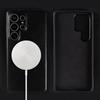 Premium Glossy Leather Full Coverage Case For Samsung S25 Ultra Galaxy S24 Plus S23 S22 S21 S20 FE Note20 S25Edge Magnetic Cover