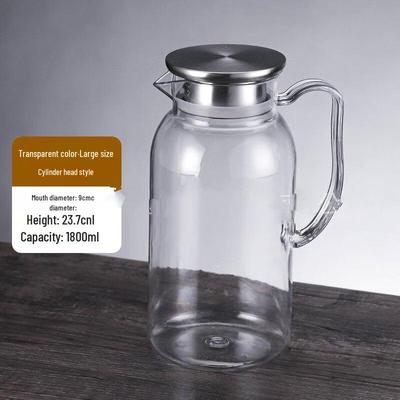 Acrylic Juice Pitcher with Steel Lid
