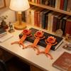 Funny 3D Lazy Cat Bookmark, Reading Book Clip, Creative Cartoon Cute Stationery, Single Piece