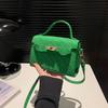 Trendy Commuter Bag Small Square Pu Leather Handbag For Spring Summer 2024