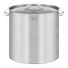 Gastronorm Pot With Lid, Stainless Steel, For Induction Cookers, 36 L
