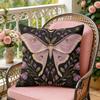 Mystical Vintage Insect Cushion Cover Soft Plush Throw Pillow Cover DoubleSided Decorative Cushion Case Sofa Bedroom Home Decor