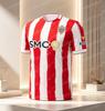 Almeria 3 Stiluri Potrivire Familie Tricou Fotbal Uscare Rapidă Uniformă Fotbal Părinte pentru Meci Antrenament Fan Zilnic Îmbrăcăminte Sportivă