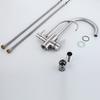 Nickel 304 Stainless Steel  Kitchen Sink Faucet Pure Water Filter Dual Handle Hot and Cold Drinking Water Mixer Taps Crane
