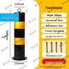 Steel Pipe Warning Post & Isolation Barrier