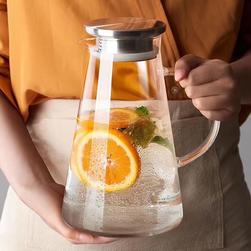 Shangqi 1500ml Glass Cold Water Pitcher