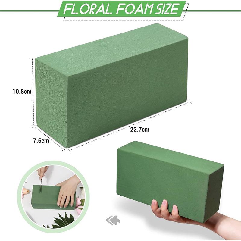 Flower Foam Green Square Foam For Flower Arrangements Foam Blocks DIY Flower Holder Wedding Crafts Flower Arrangement Foams Mud