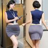 Sex Underwear Female Sexy Pure Desire Secretary Hip Skirt Passion Temptation Sexy Hollow Perspective Suit Hair