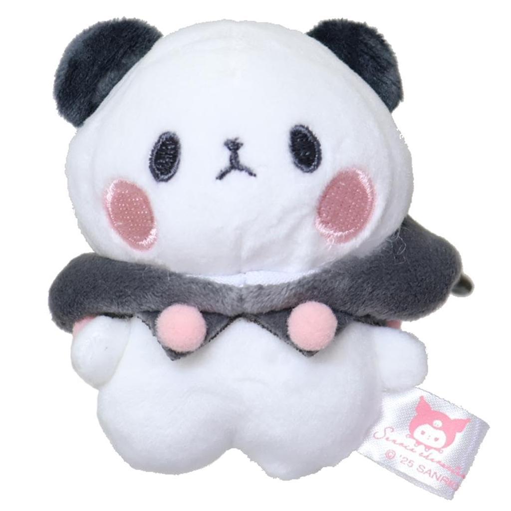 Sanrio Characters x Mochimochi Panda Mascot Sanrio [Kamio Japan] [Mascot] Keychain/Kuromi