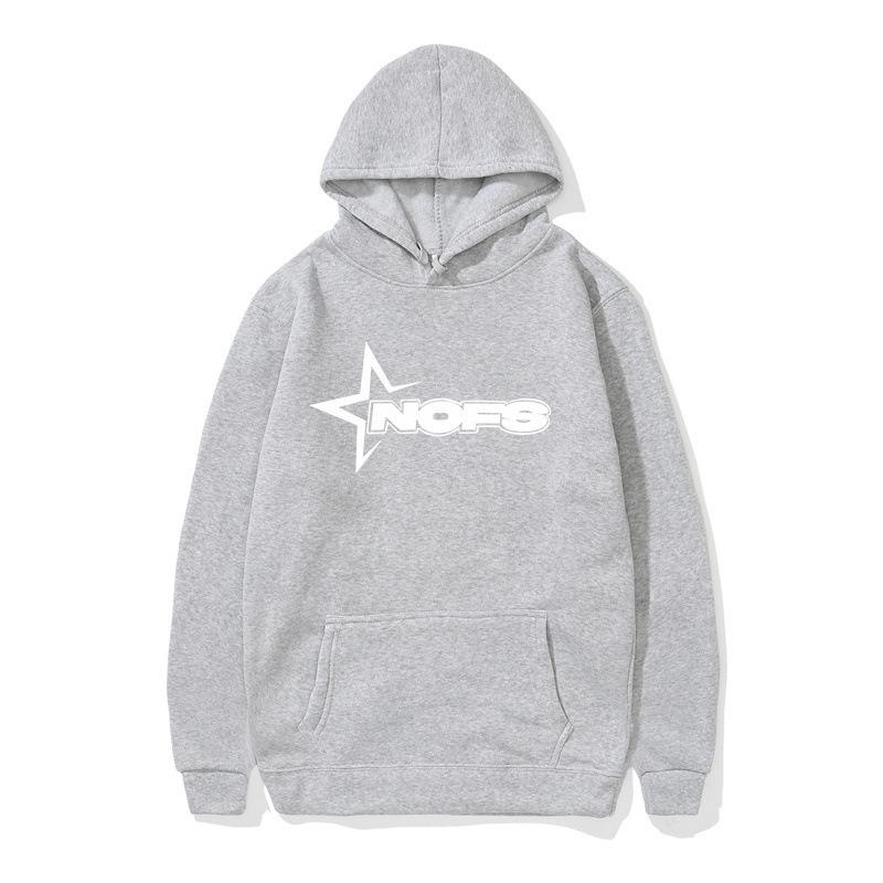 Tide Brand Tide Brand Letter Printing Loose Sweater Street Wear Couple Style Pullover