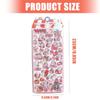 Cartoon Embossed Animal Adhesive PVC Sticker Kid Reward Sticker for Scrapbooking Journals Planner Photo Album Phone Case