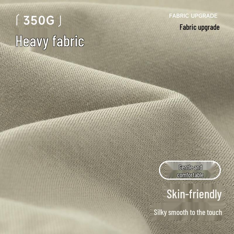 fingercroxxit Men's Loose Fit Patch Letter Sweatshirt