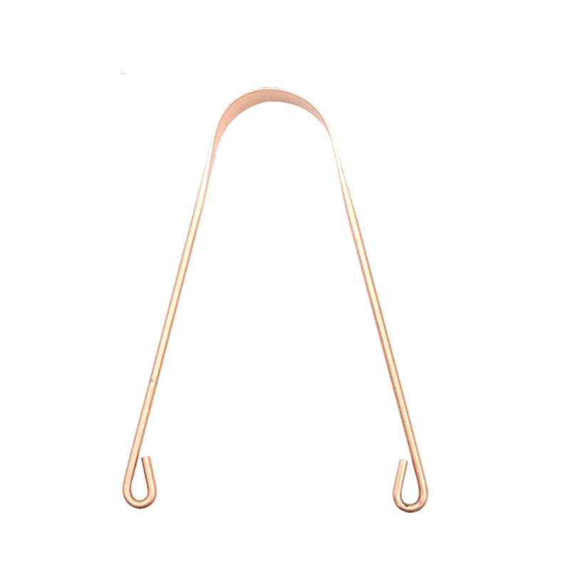 Portable Pure Copper Tongue Scraper and Cleaner Tool