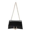 Chain Crossbody Bag Women 2023 Summer New Fashion Bag Women Simple Shoulder Bag Street Trendy Pu Material Small Square Bag