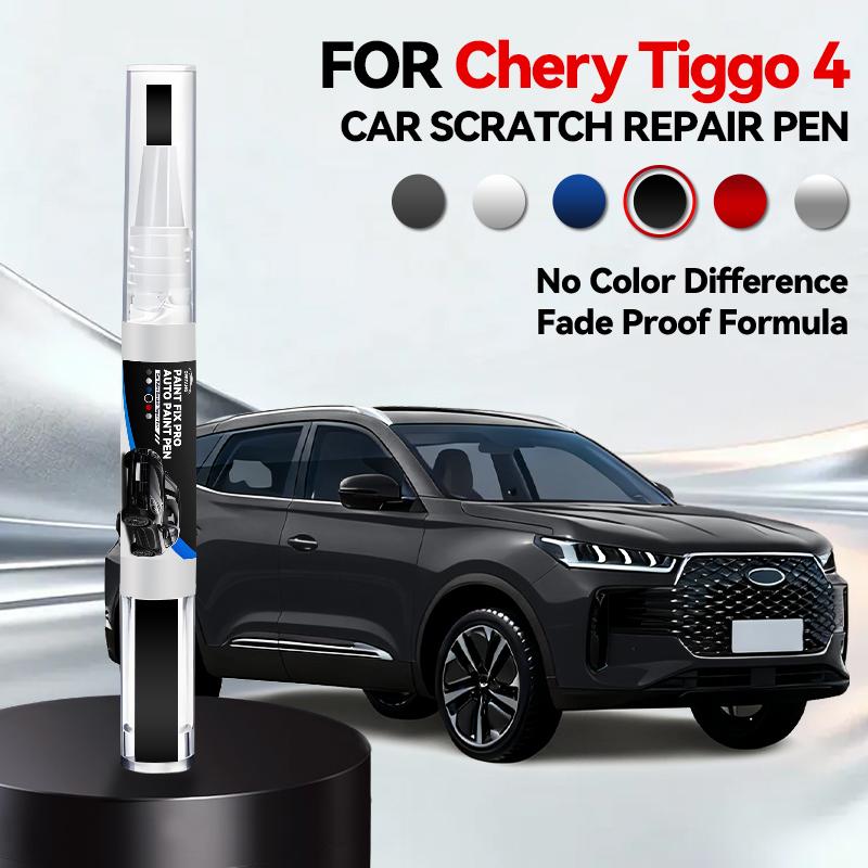 

Для Chery Tiggo 4 4Pro 2017-2024 Автомобільний олівець для ремонту фарби Аксесуари для ремонту подряпин фар Синій Сріблястий Білий Червоний Сірий Чорний