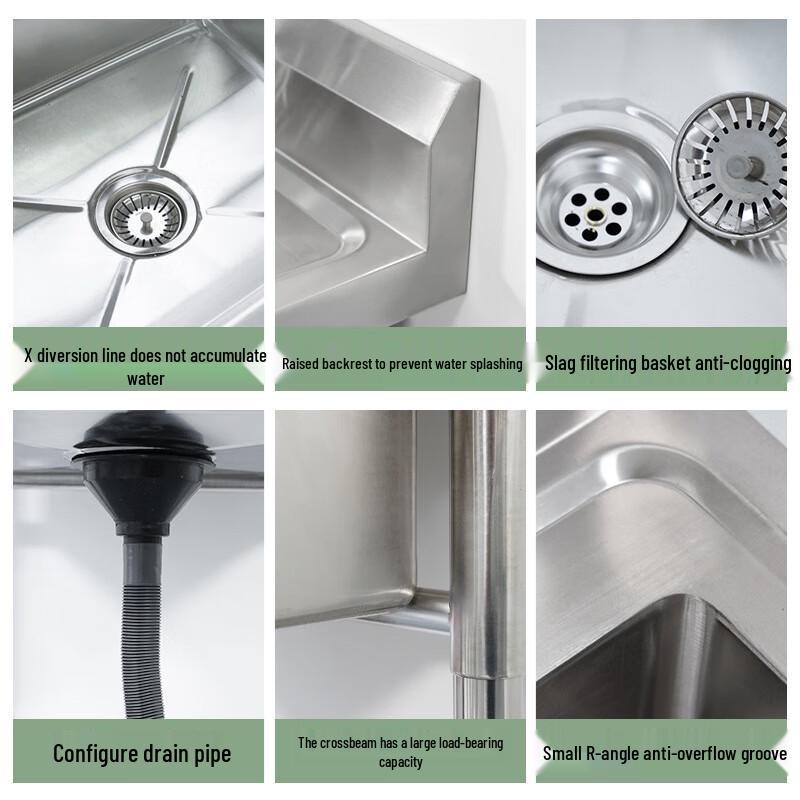 Stainless Steel Single Basin Sink