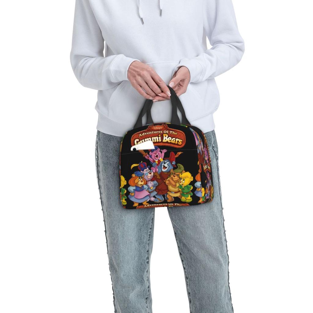 Gummi Bears For Fans Insulated Lunch Bag for Women Children Portable Food Boxes Thermal Lunch Box Tote