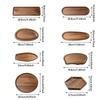 High Quality Acacia Wood Tea Tray Coffee Japanese Style Dessert Plate Tableware Irregular Dried Fruit Snack Plate Party Serving