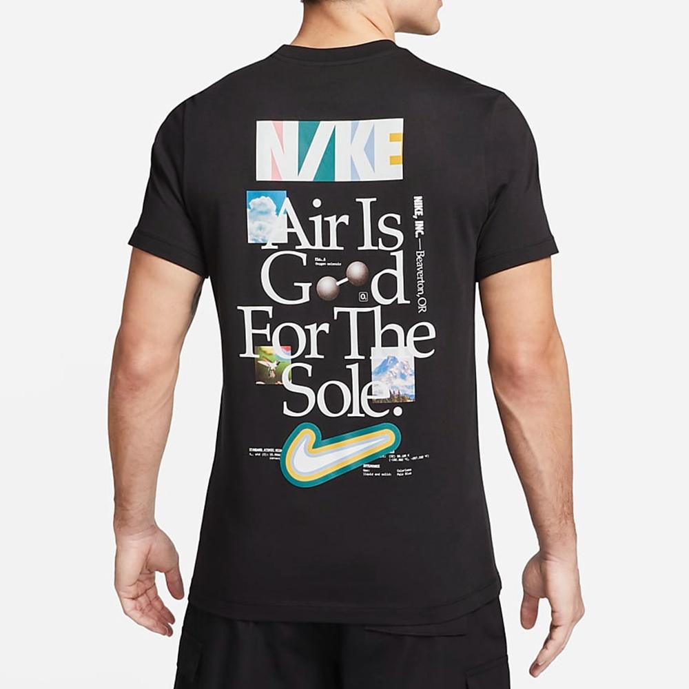 New Nike T Shirts Men Black FB9775-010