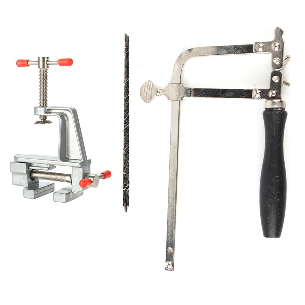 Hacksaw&Saw Blade&Vise Jewelry DIY Repair Tools Set
