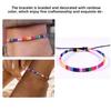 Bohemian Style Bracelets Adjustable Colorful Braided Boho Decor Bracelet Outdoor Handmade Anklet Wedding Accessories