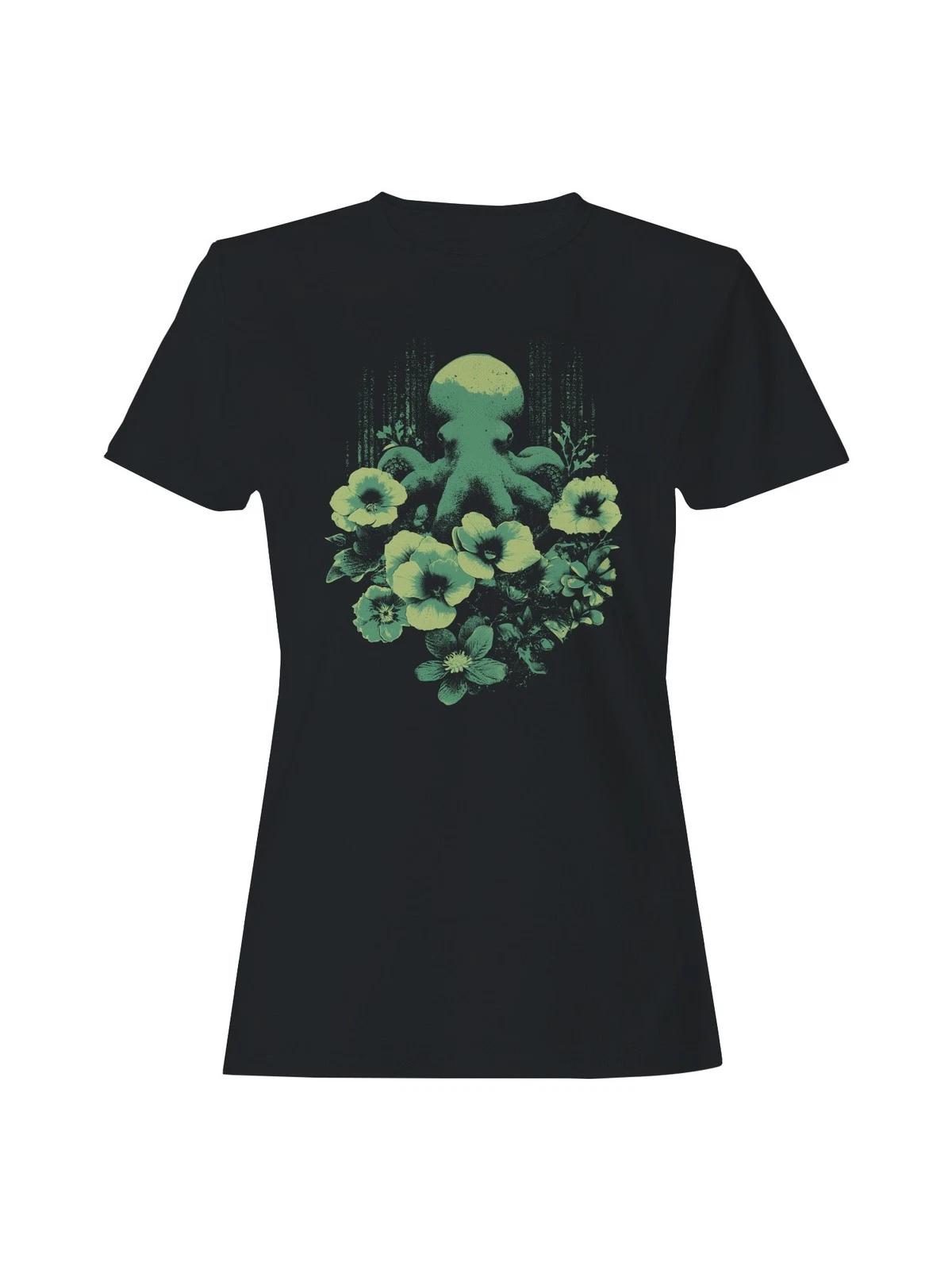 

Octopus Blossom Symphony Women s T-shirt XL