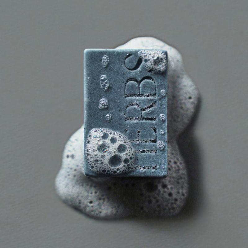 Körperwaschseife Blaue Seife Meersalz Ölfrei Natürliche BadeSeife (Öl/Feuchtigkeits-Gleichgewicht) 100 g