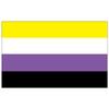 Aerlxemrbrae Bandiera Arcobaleno 150X90CM Stendardo Poliestere 100D occhielli lgbt Gay arcobaleno Progress Pride flag