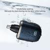 Multifunctional Hair Removal Tool with Double Edge Shaver Waterproof Beard Trimmer USB Charging for Travel
