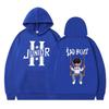 Unisex Hooded Sweatshirt Streetwear Casual Pullover Teens Men Women Loose Fit Cartoon Print
