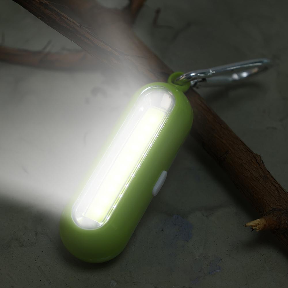 Mini COB LED Keychain Flashlights Outdoor Emergency Light Mini Flashlight Pocket-sized Torch for Camping Hiking