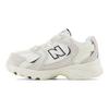 New Balance Bungee Durable Low-Top Walking Shoes Baby Shoes Off-White IZ530CT