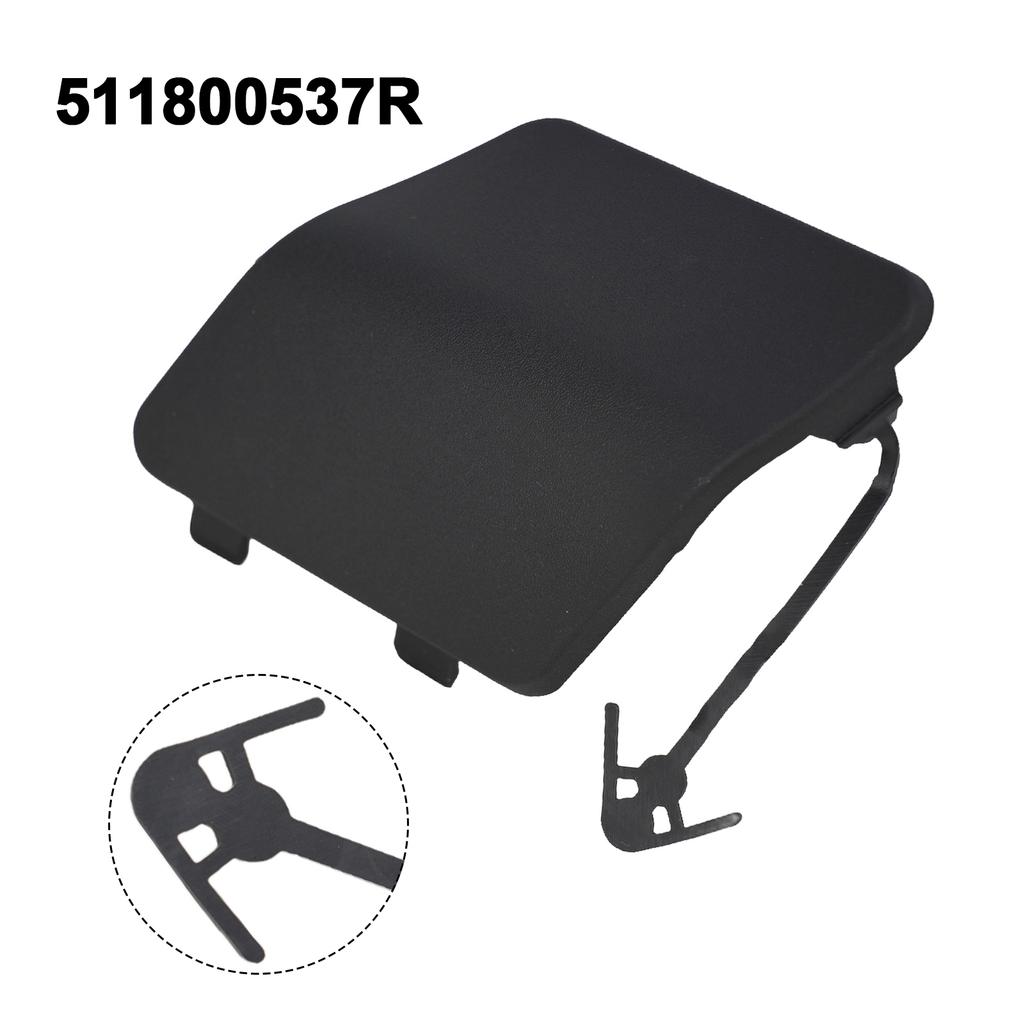 Trim Tow Hook Cover Plastic 511800537R Black FOR NISSAN NV400 For Renault For Vauxhall Front Hole Eye Bumper Cap