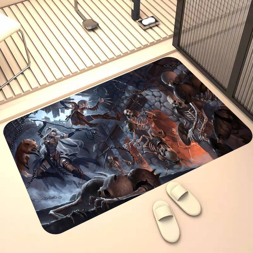 Dungeons And Dragons Entrance Door Mat Nordic Style Home Doormat Bathroom-Toilet Mats Bedroom Hotel Decor Mat