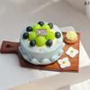Miniature Birthday Cake Food Model Diy Home Accessories Dollhouse Decoration