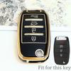 Shell For Kia Rio K2 K3 K4 K5 Sportage Picanto Optima Soul Ceed Sorento Forte Cerato Stinger Tpu Car Flip Key Case Cover Keyless