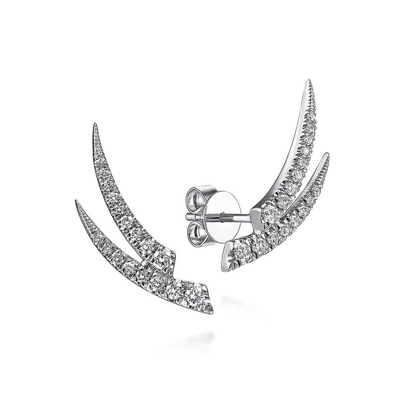 Xiaomi Huitan Minimalist Stud Earrings with Sparkling CZ for Women Daily Wear Exquisite Earrings Silver Color Fashion Versatile Jewelry