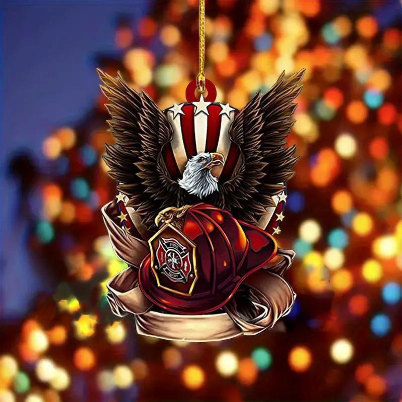 Eagle Acrylic Creative Keychain Decorative Car Pendant For Eyecatching Appeal