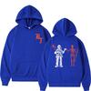 Forward Observations Group Graphic Hoodie Male Vintage Black Streetwear Skeleton Graphic Hoodies Gothic Oversized Sweatshirt