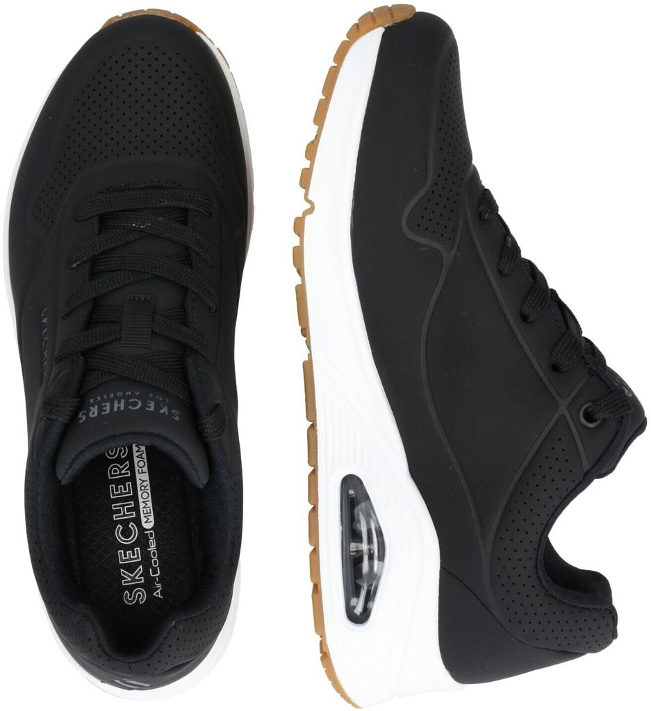Skechers Uno - Stand On Air Женские кроссовки черного цвета