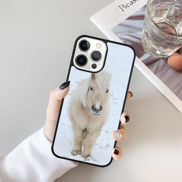 BEAUTIFUL FJORD HORSE Coque Shell For iPhone 17 Air 15 16 14 13 12 Pro Max 11 Pro Max Plus Phone Case Cover
